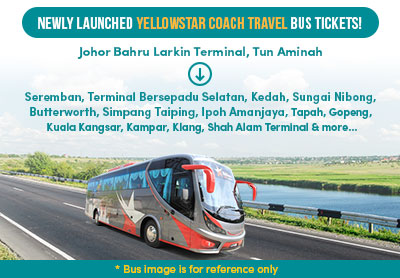 Yellowstar Coach Travel Offers Bus Routes From Johor Bahru Easybook Com
